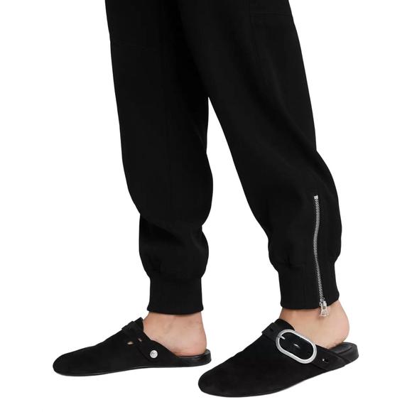 NEW RAG & BONE crepe jogger in black - Picture 5 of 6